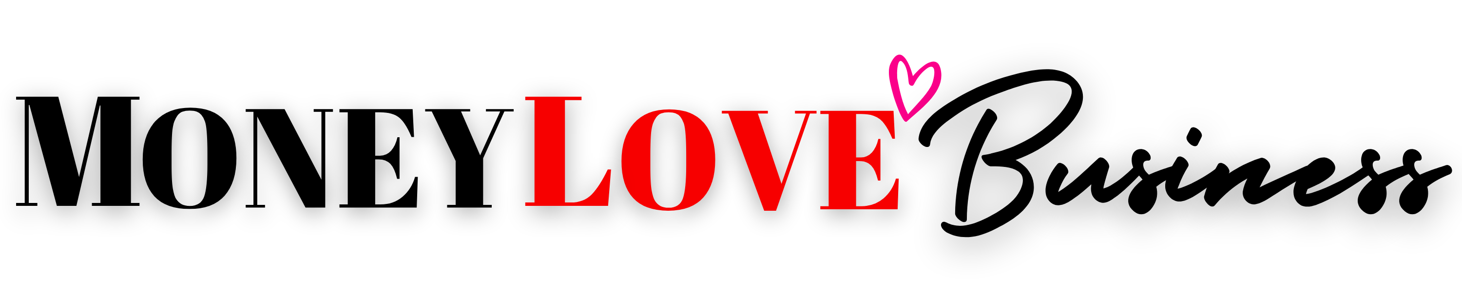 MONEYLOVE Logo + Schrift Webseite